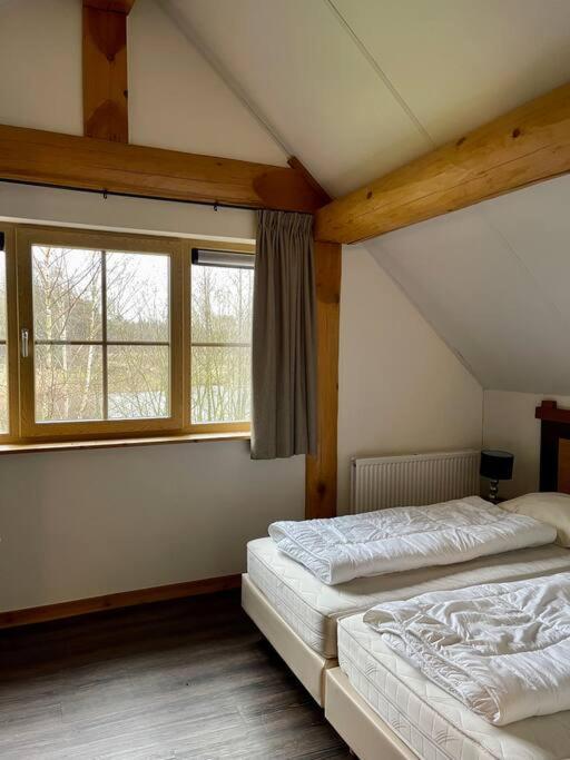 Unieke Houten Villa Met Sauna In Twente - 6P Den Ham Екстериор снимка