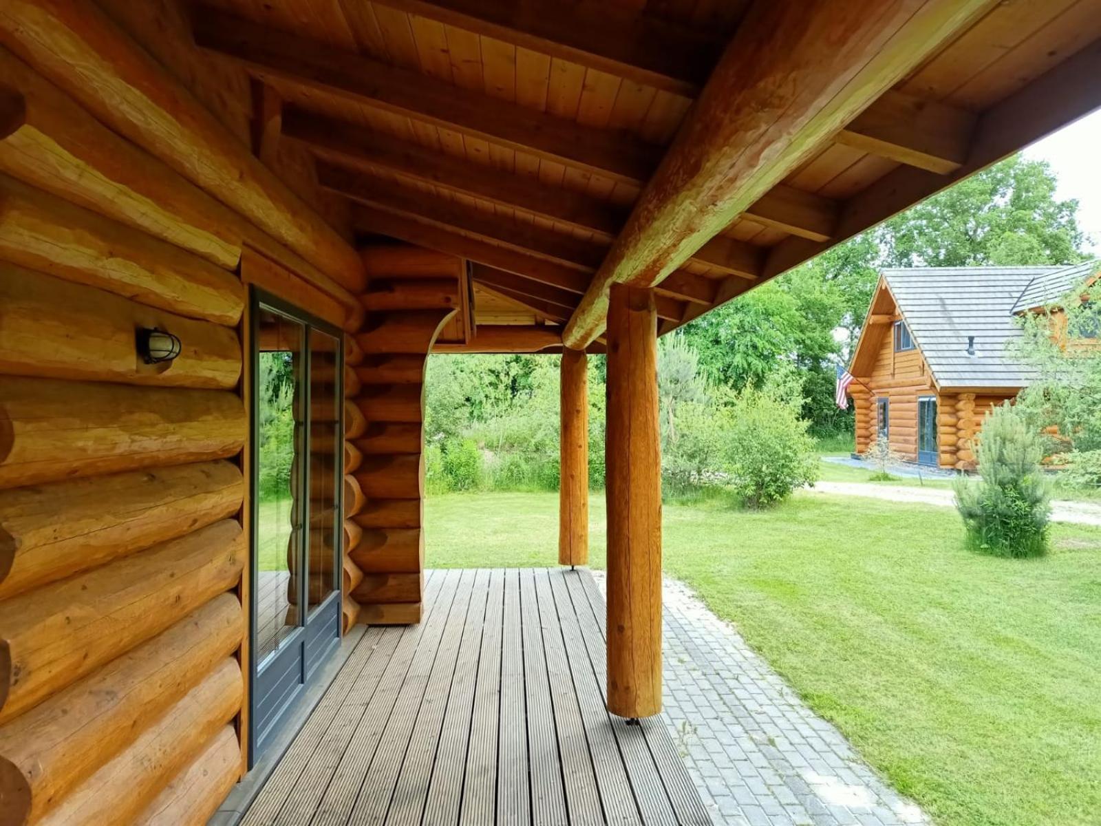 Unieke Houten Villa Met Sauna In Twente - 6P Den Ham Екстериор снимка