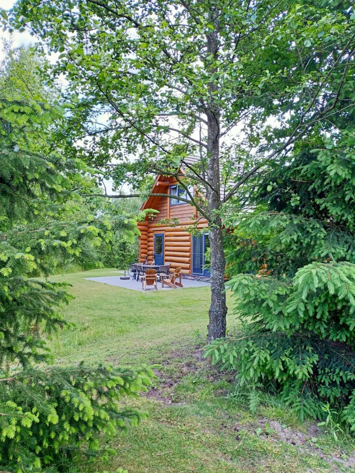 Unieke Houten Villa Met Sauna In Twente - 6P Den Ham Екстериор снимка