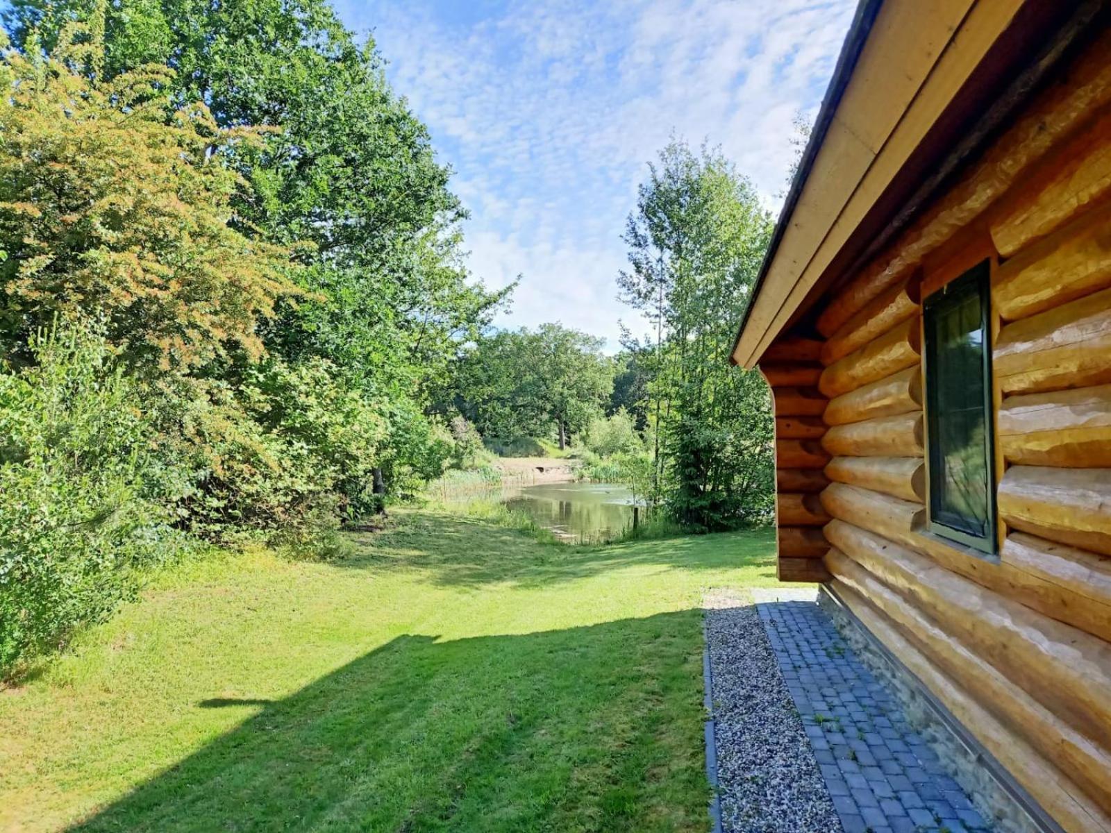 Unieke Houten Villa Met Sauna In Twente - 6P Den Ham Екстериор снимка